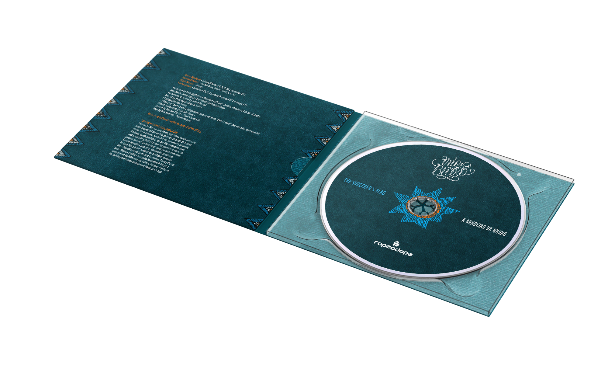 Open Trio Bruxo A Bandeira do Bruxo CD package
