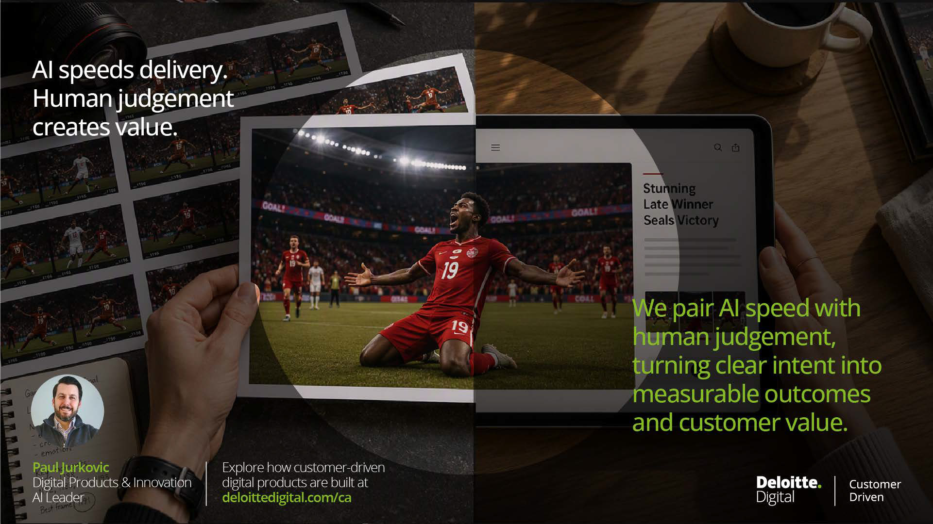 AI perspective campaign placemat